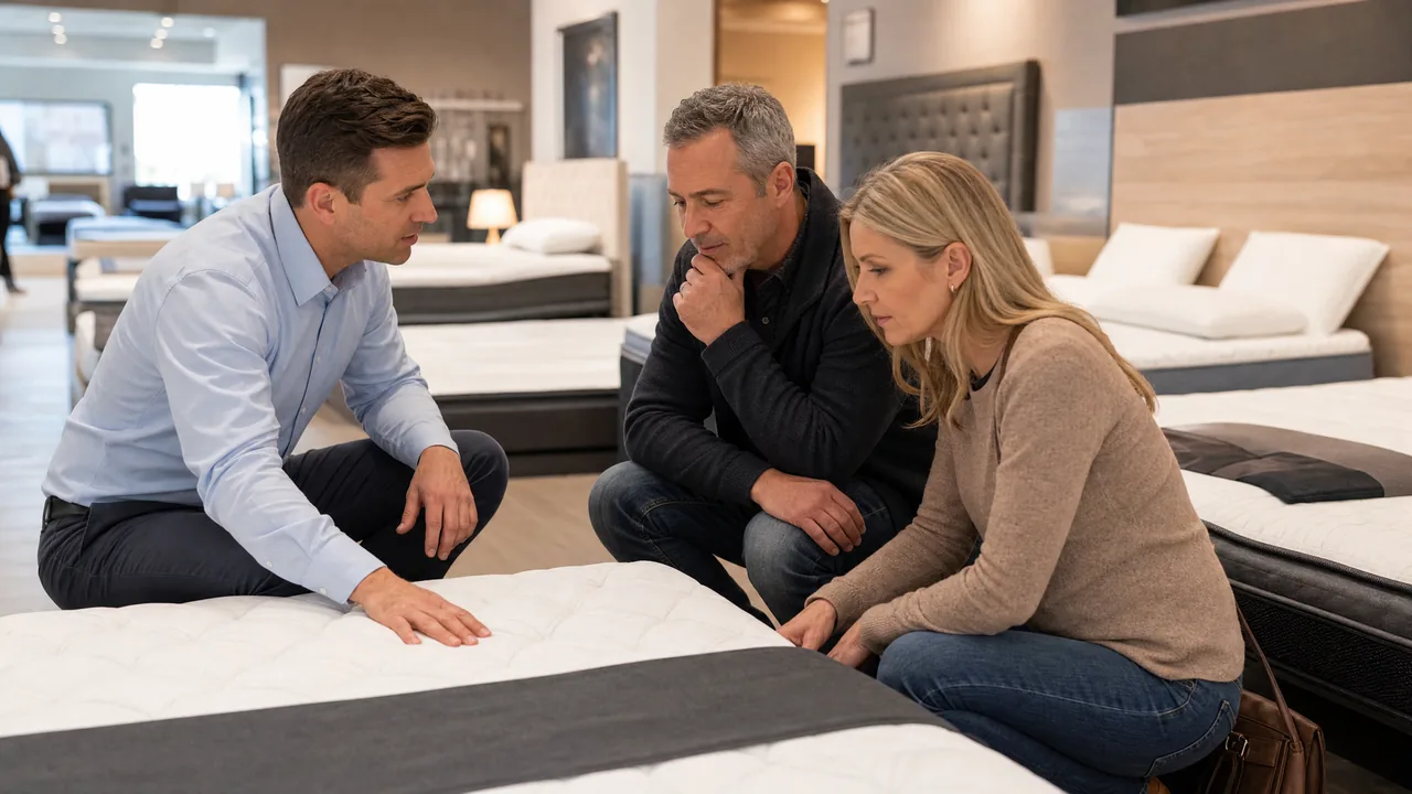 Amerisleep mattress showroom